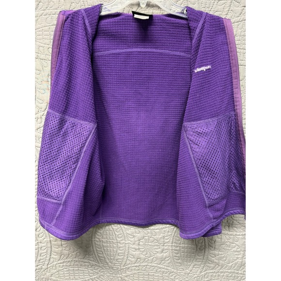 Patagonia R1 Fleece Jacket Purple Polartec Power Dry Women's Size S Zip Up - Picture 3 of 10